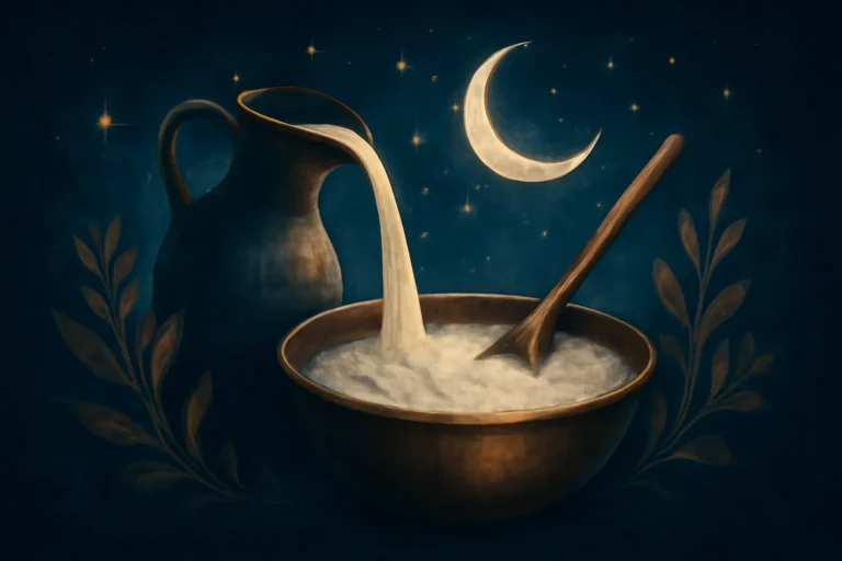 Rüyada Ayran Yapmak