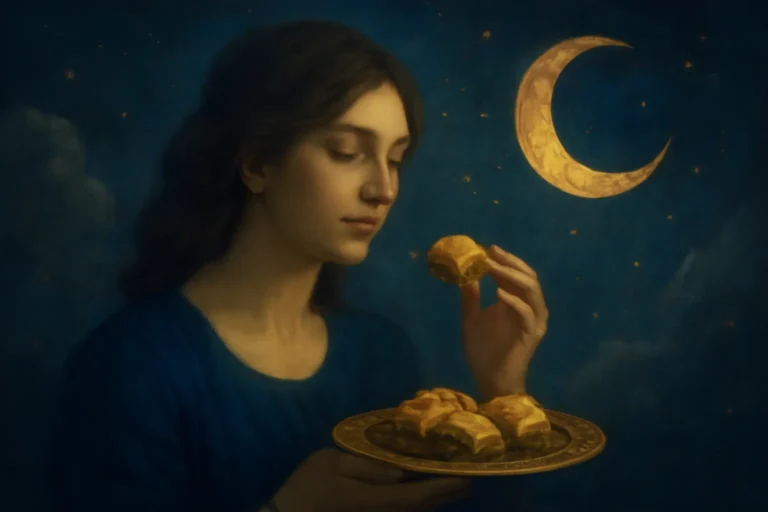 Rüyada Baklava Yemek