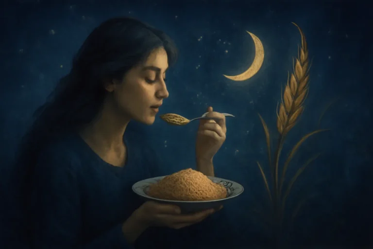 Rüyada Bulgur Pilavi Yemek
