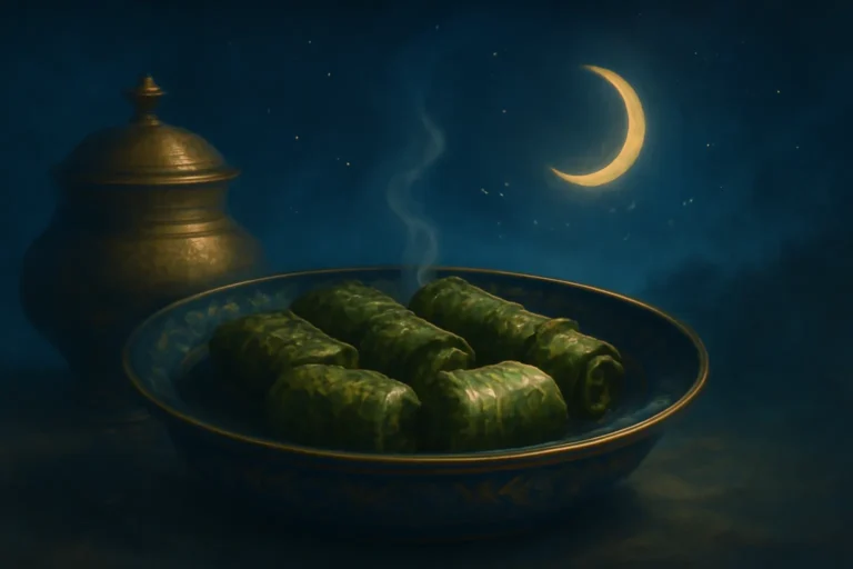 Rüyada Dolma Yemek
