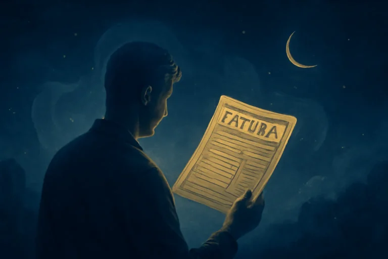 Rüyada Fatura Görmek