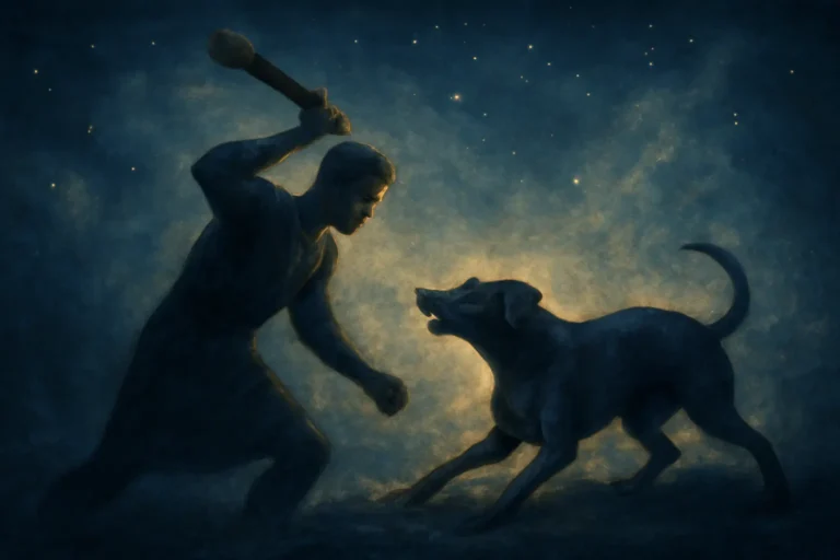 Rüyada Köpek Dövmek