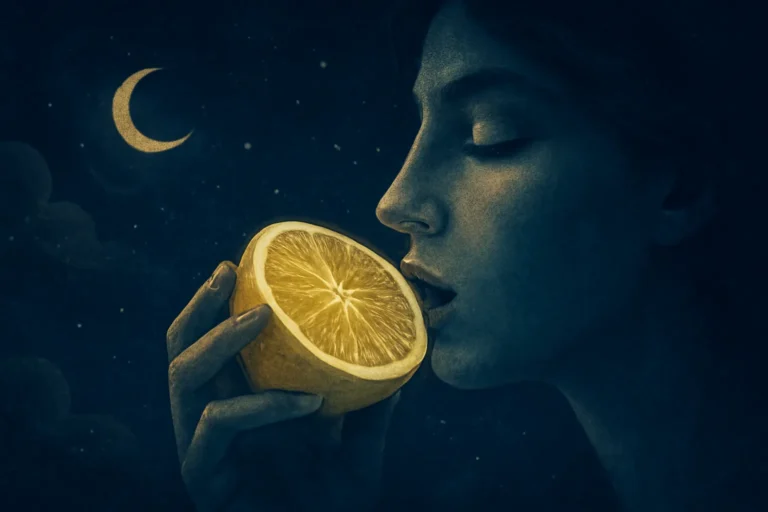 Rüyada Limon Yemek