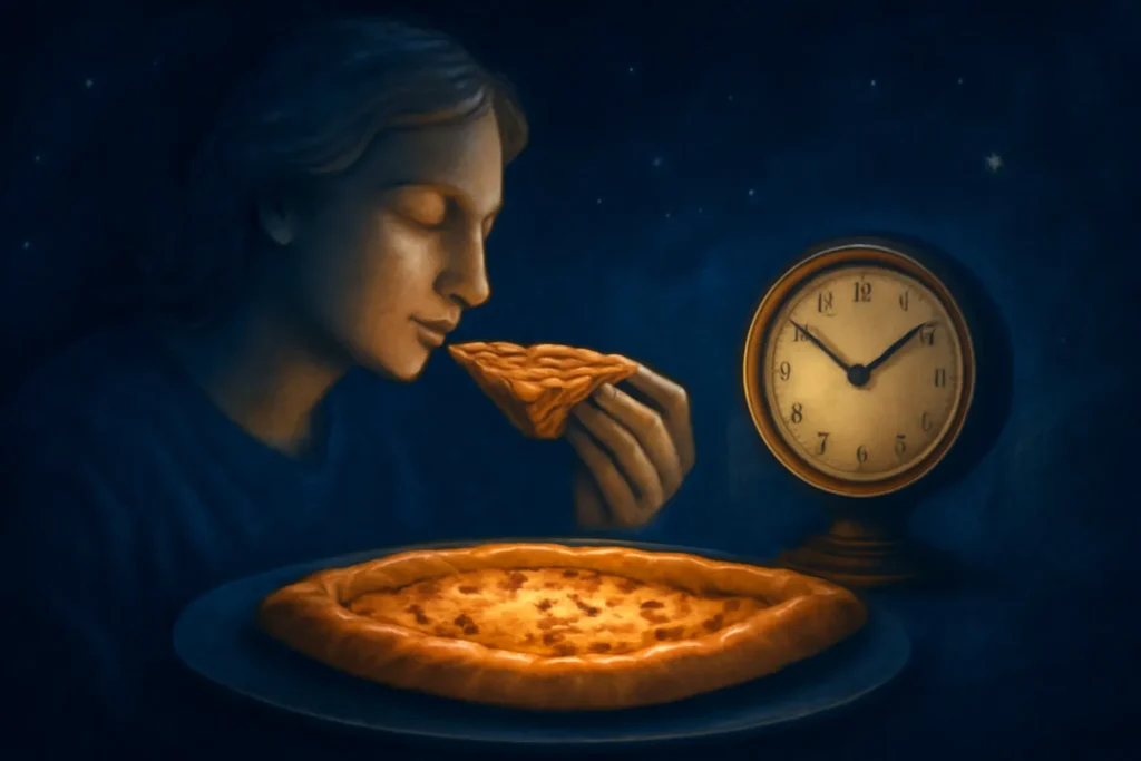 Rüyada Pide Yemek