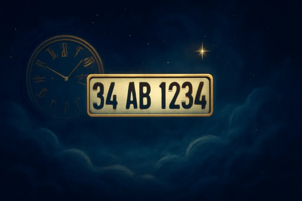 Rüyada Plaka Görmek