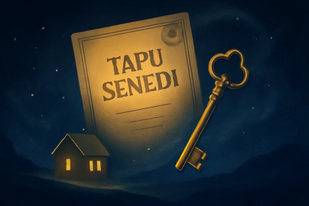 Rüyada Tapu Görmek