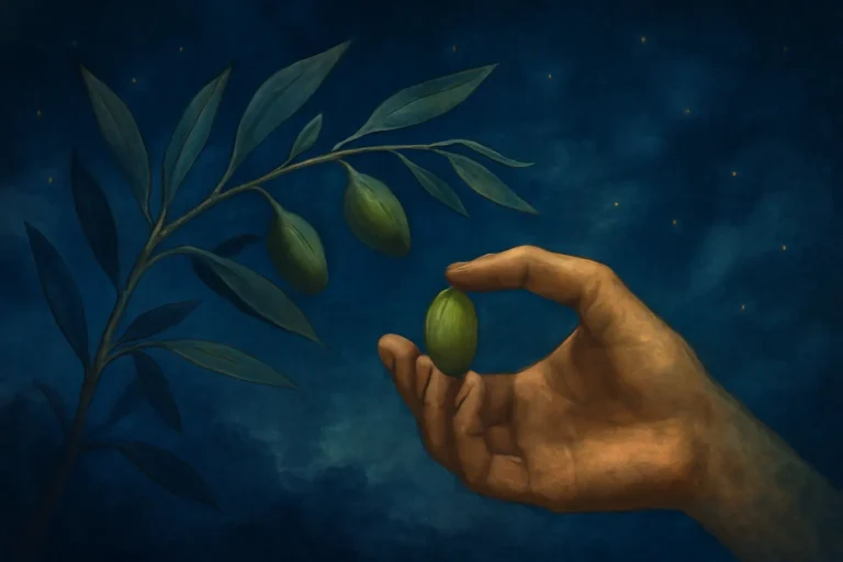 Rüyada Yeşil Zeytin Yemek
